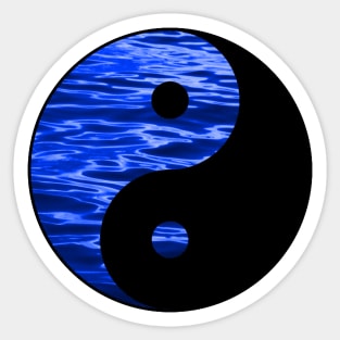 ying yang Sticker